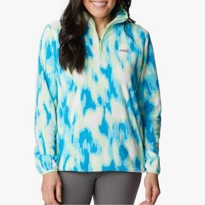 Columbia Women's PFG Super Tidal Quarter Zip Fleece Pullover Size Medium